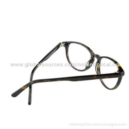 2014 Wholesale Thin Tortoise Acetate Eyeglass Frames, Logo Can be Printed